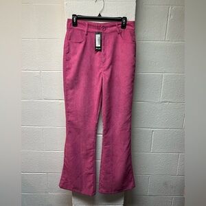 Nasty Gal Pink Boot Cut Pants. Size 8